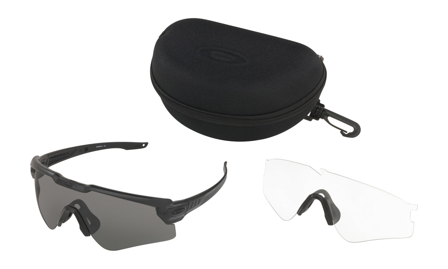 OAKLEY SI BALLISTIC M-FRAME ALPHA / 2 LENSES / CLEAR &amp; GREY