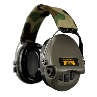 SORDIN SUPREME PRO-X HEAR2 LED GEL VIHREÄ-CAMO - Korppi Gear