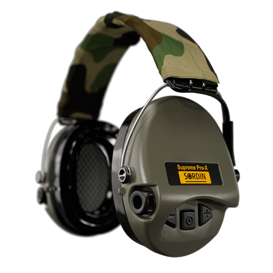 SORDIN SUPREME PRO-X HEAR2 LED GEL VIHREÄ-CAMO - Korppi Gear