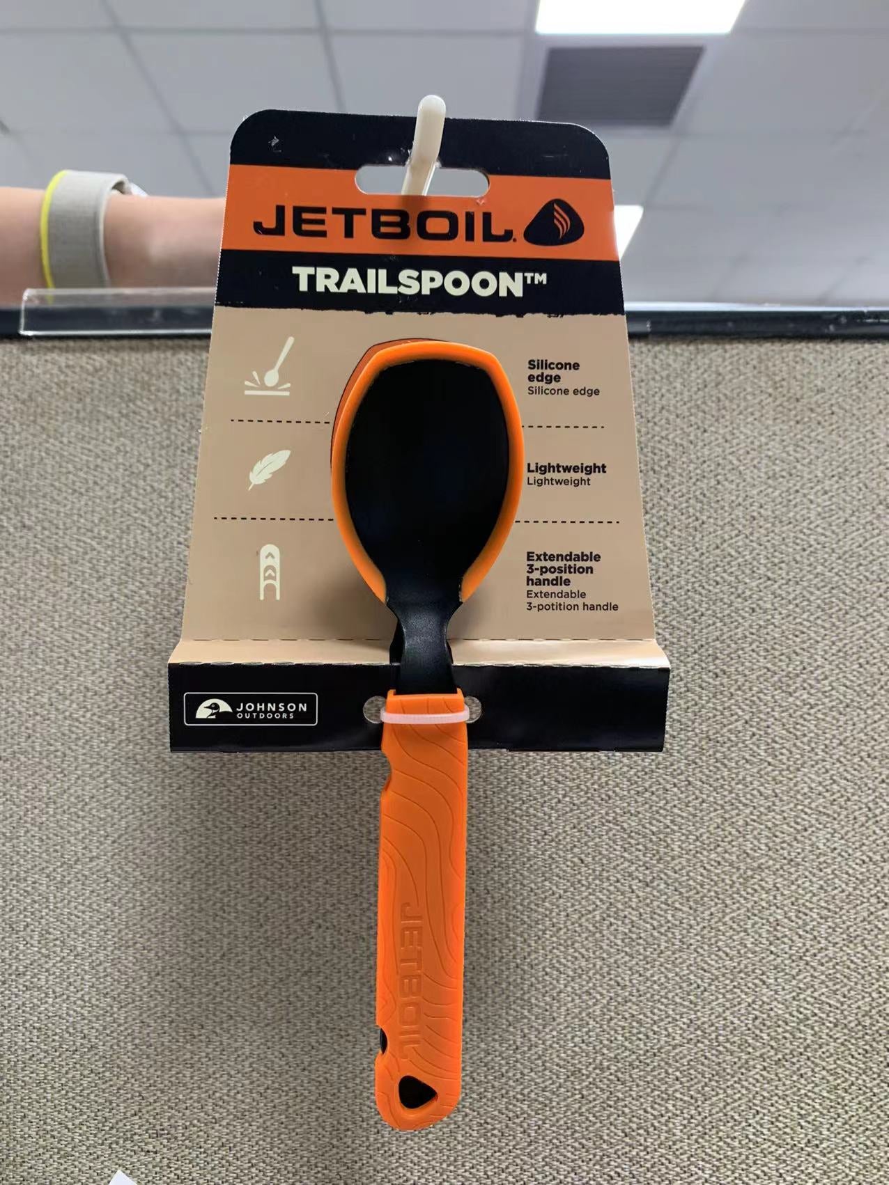 JETBOIL TRAILSPOON LUSIKKA SILIKONIREUNUKSELLA