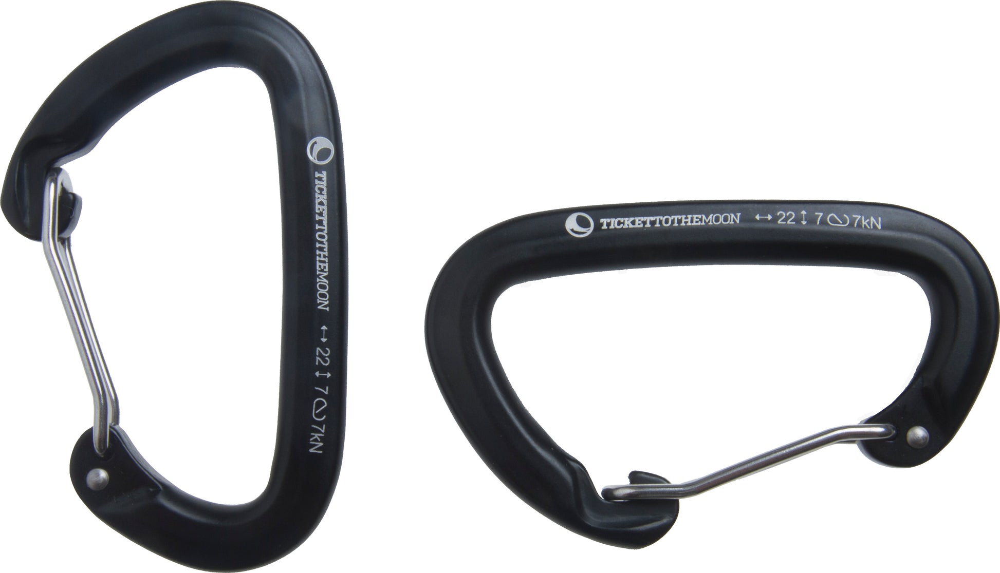 TICKET TO THE MOON HAMMOCK CARABINER 2KPL 22kN - Korppi Gear