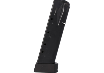 SIG SAUER P226 20RD 9MM PREMIUM EXTENDED MAGAZINE-SILVER BASEPAD - Korppi Gear
