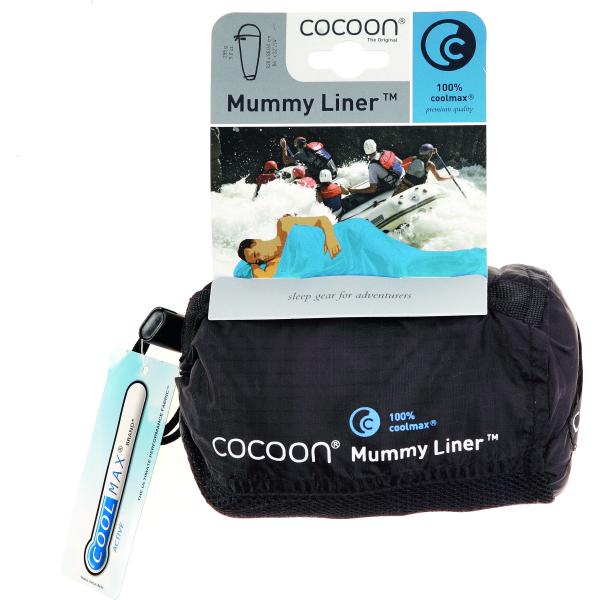 COCOON MUMMYLINER COOLMAX BLUE