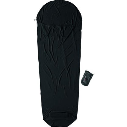 COCOON MUMMYLINER MERINO WOOL BLACK - Korppi Gear