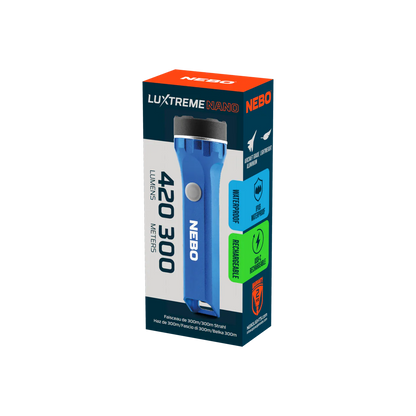 NEBO LUXTREME NANO POCKET LIGHT (BLUE)
