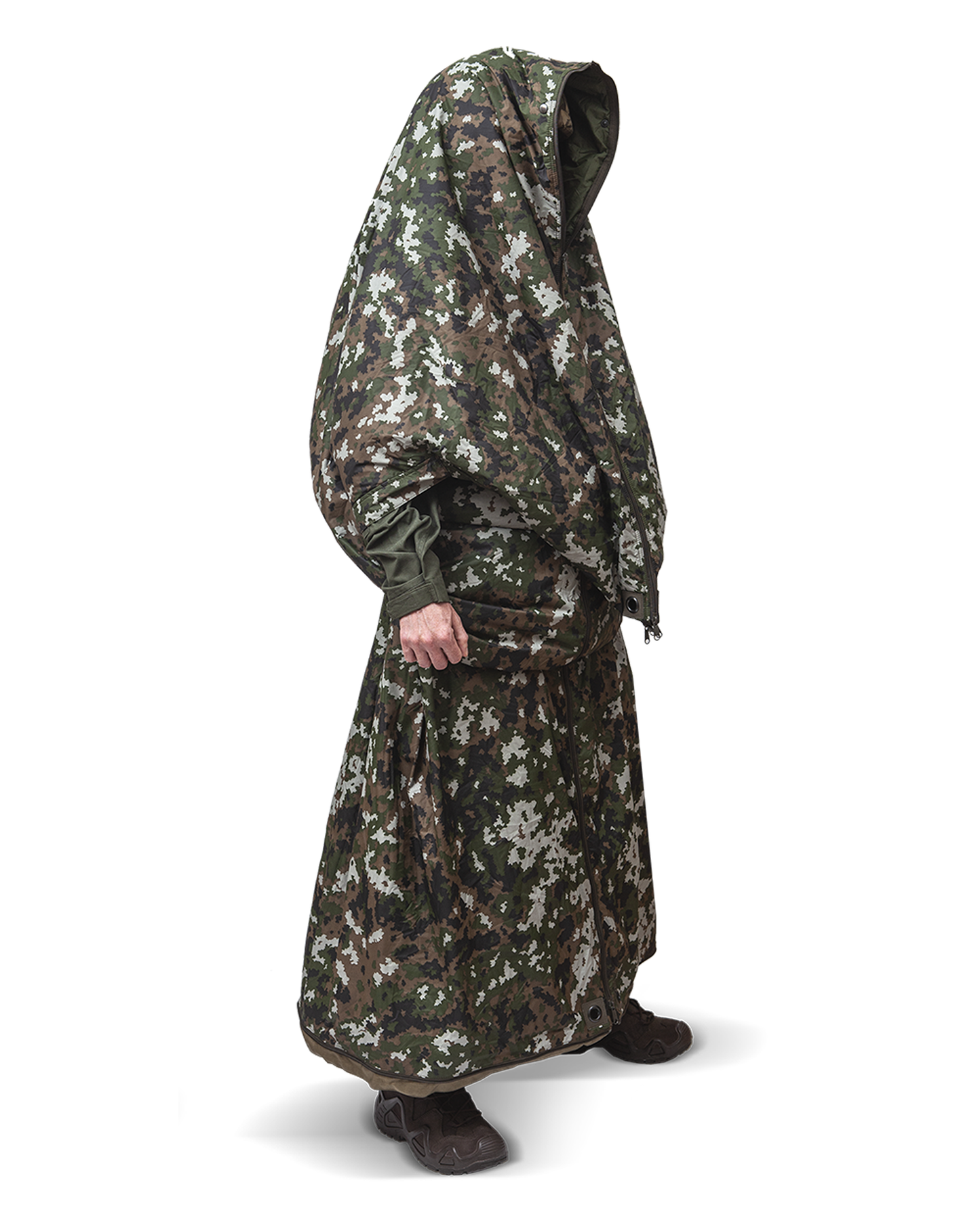 SUITED SYSTEMS "PIT-STOP DRESS" LINED THERMAL CLOAK