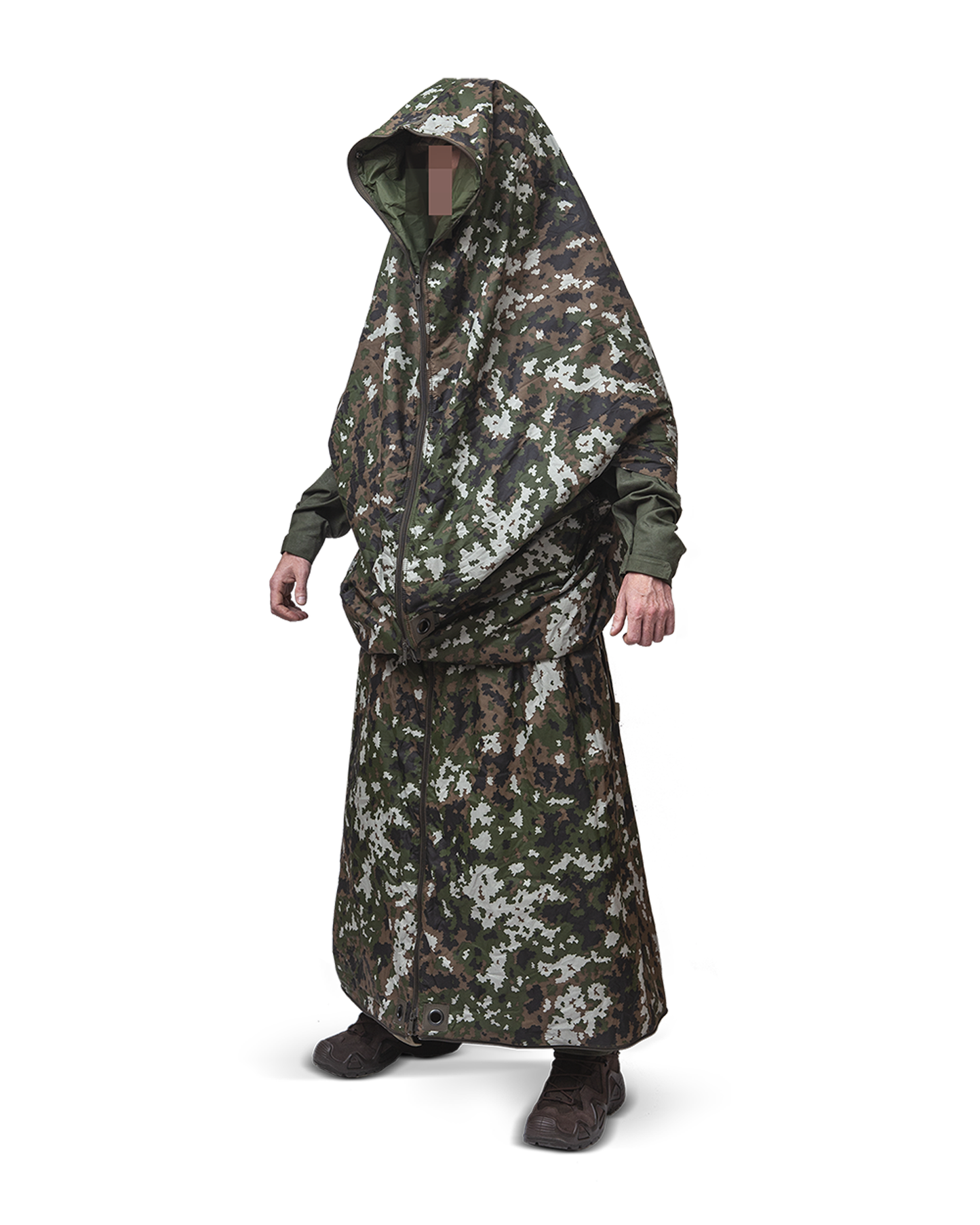SUITED SYSTEMS "PIT-STOP DRESS" LINED THERMAL CLOAK