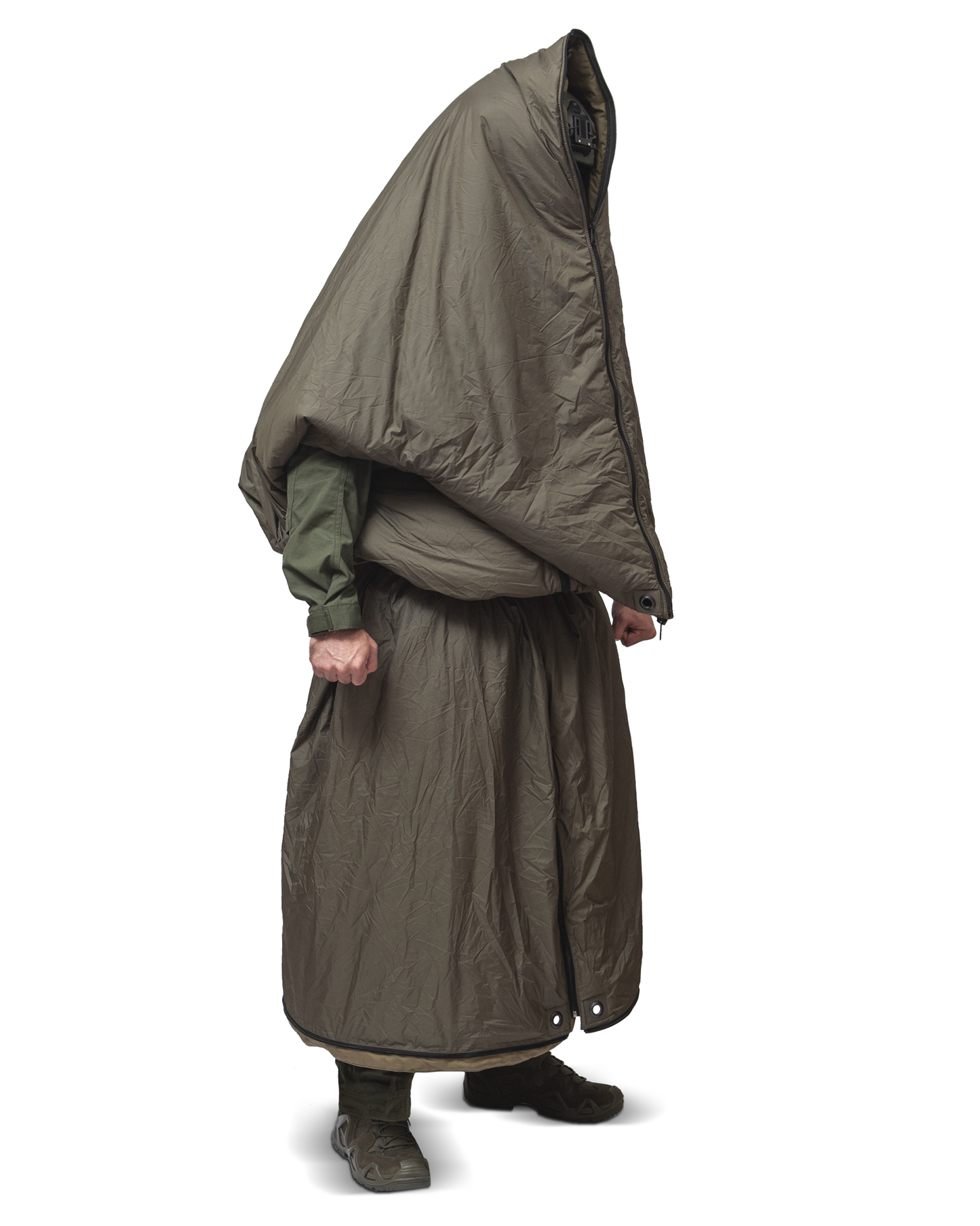 SUITED SYSTEMS "PIT-STOP DRESS" LINED THERMAL CLOAK