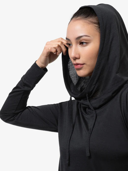 SUPER.NATURAL W FUNNEL HOODIE - Korppi Gear