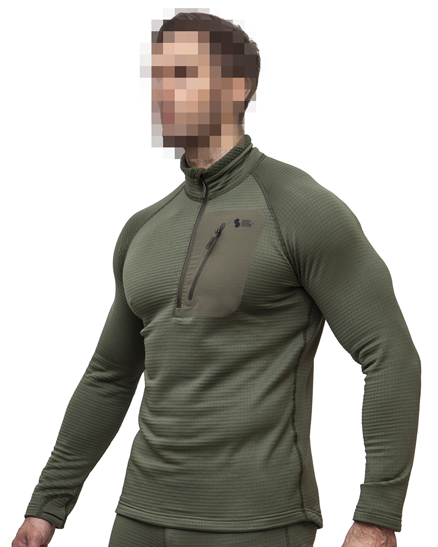 SUITED SYSTEMS "SNOW SHIELD" EXTRA WARM LONG SLEEVE UNDERSHIRT GEN. II