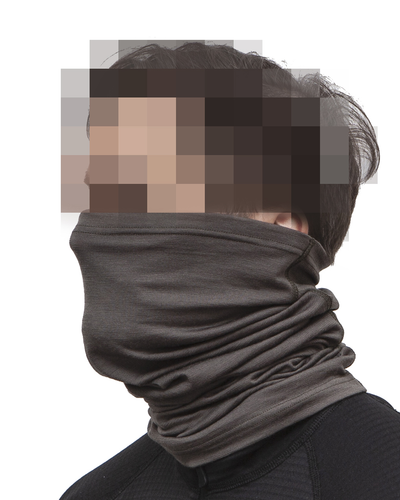 SUITED SYSTEMS "THERMO SHIELD" MERINO NECK AND FACE GAITER