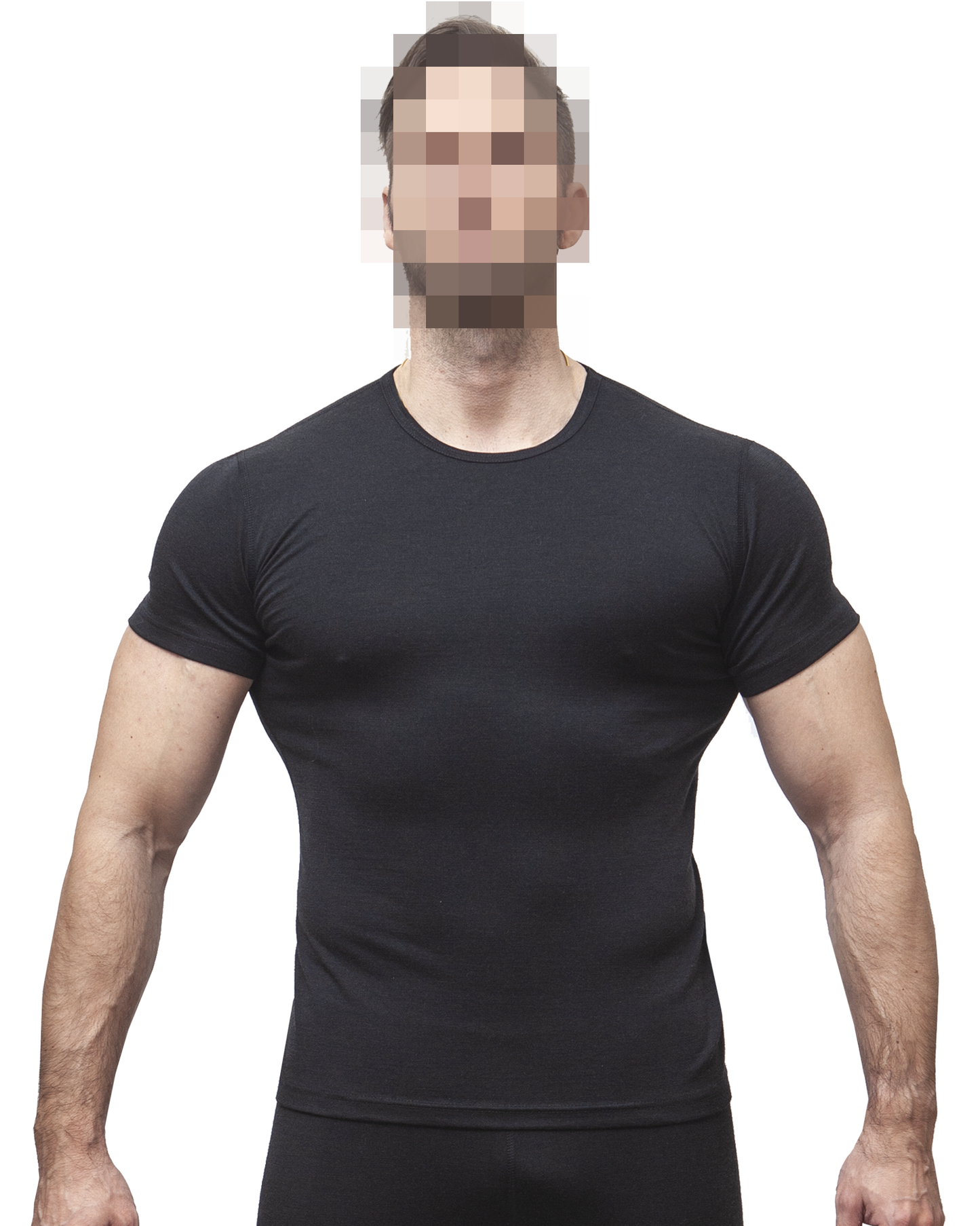 SUITED SYSTEMS "THERMO SHIELD" MERINO T-SHIRT, SLIM FIT