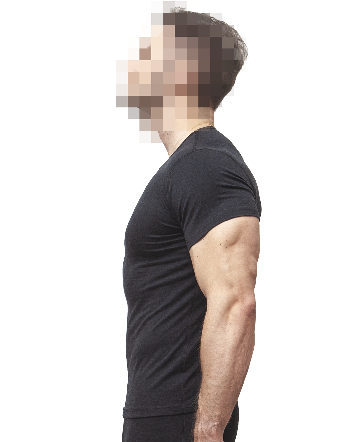 SUITED SYSTEMS "THERMO SHIELD" MERINO T-SHIRT, SLIM FIT