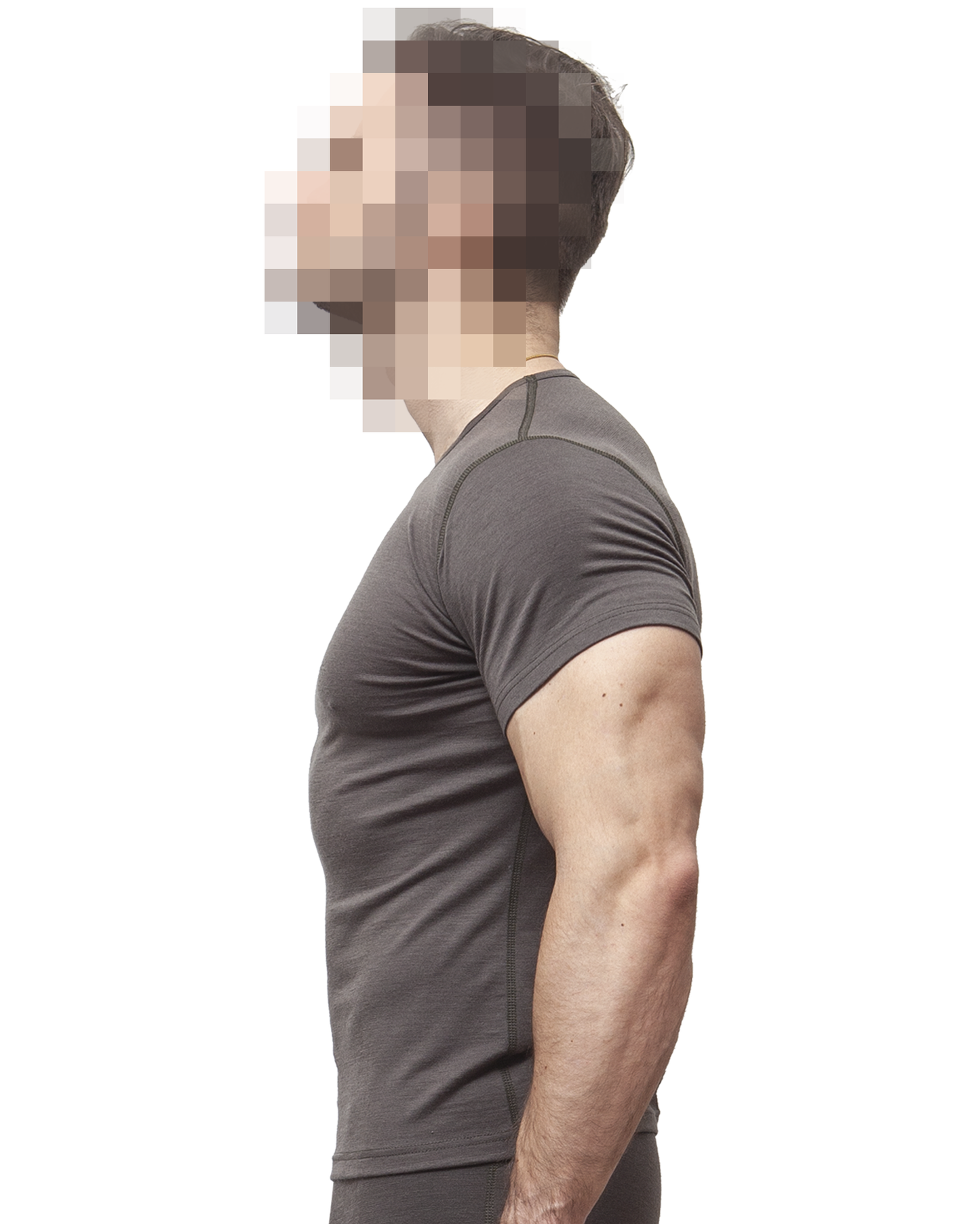 SUITED SYSTEMS "THERMO SHIELD" MERINO T-SHIRT, SLIM FIT