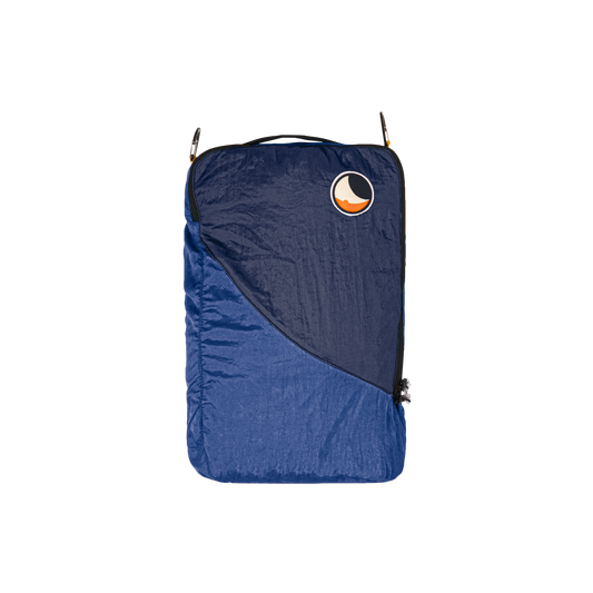 TICKET TO THE MOON TRAVEL CUBE LARGE ROYAL BLUE / NAVY BLUE