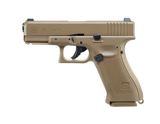 UMAREX GLOCK 19X BLOWBACK 4,5MM (.177) FDE ILMAPISTOOLI 5.8367