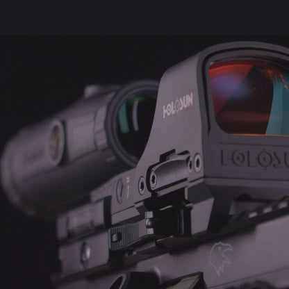 HOLOSUN HS510C + HM3X, VALOPISTE JA 3X-SUURENTAJA COMBO - Korppi Gear