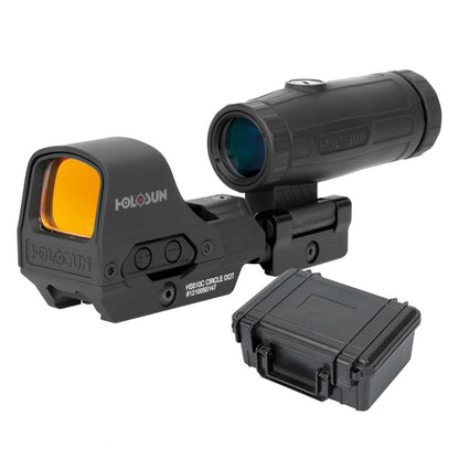 HOLOSUN HS510C + HM3X, VALOPISTE JA 3X-SUURENTAJA COMBO - Korppi Gear