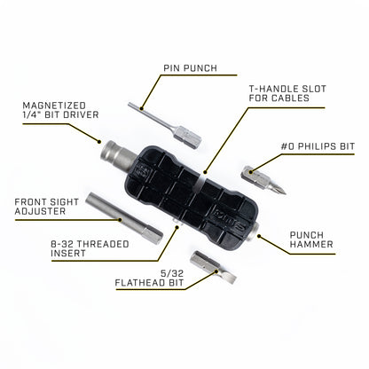 OTIS 8-IN-1 PISTOL T TOOL - Korppi Gear