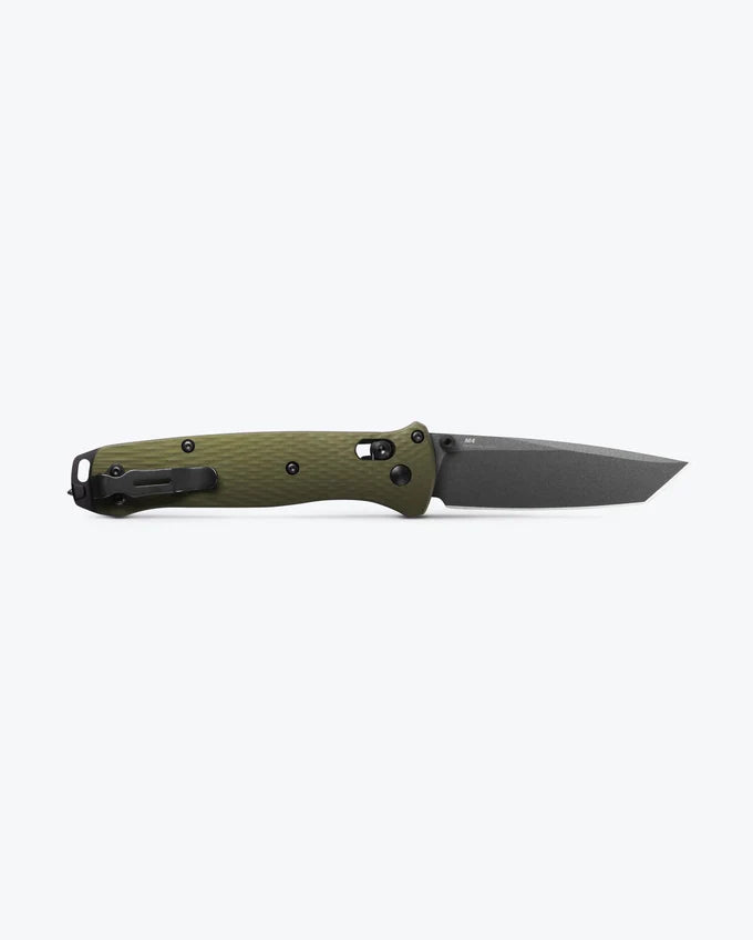 BENCHMADE BAILOUT - WOODLAND GREEN ALUMINUM - Korppi Gear