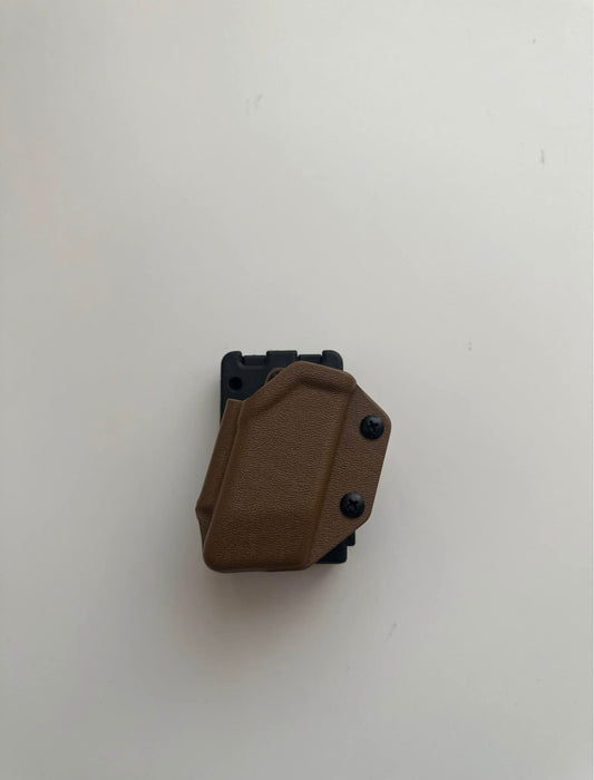OUTLET - BGS Pistoolin lipastasku + T-Lok vyökiinnitys (COYOTE)