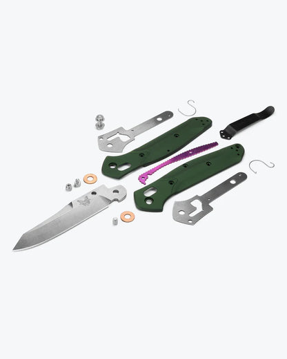 BENCHMADE OSBORNE REVERSE POINT, SATIN BLADE - Korppi Gear