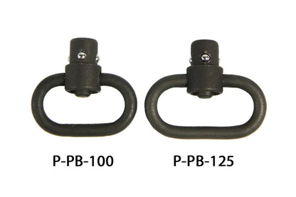 BLUE FORCE GEAR PUSH BUTTON QD SLING SWIVEL - Korppi Gear