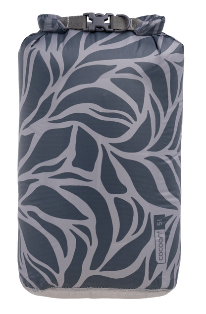 COCOON DRYBAG HYPERLIGHT 5L GREY LEAVES - Korppi Gear