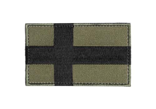 SUOMEN LIPPU KANGASMERKKI VELCRO 50x30mm