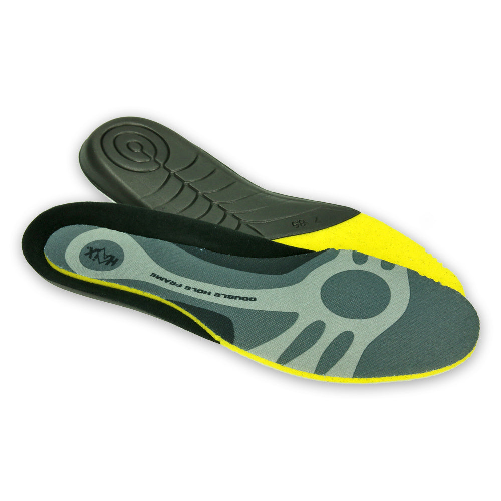 HAIX INSOLE SOFT , BLACK-YELLOW / POHJALLISET