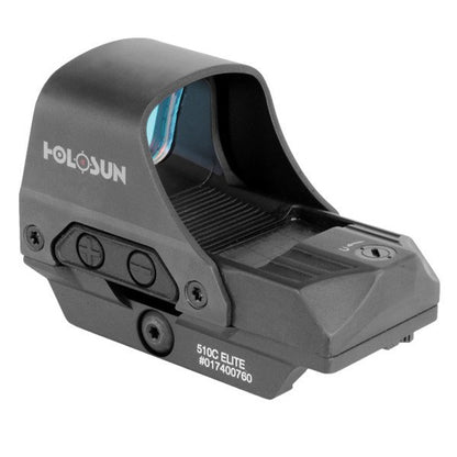 HOLOSUN HS510C MULTI RETICLE - OPEN REFLEX DOT SIGHT - SOLAR PANEL