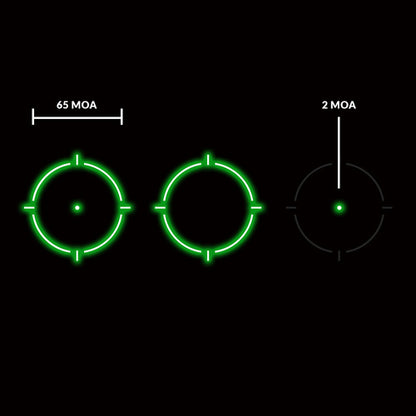 HOLOSUN HS510C MULTI RETICLE - OPEN REFLEX DOT SIGHT - SOLAR PANEL