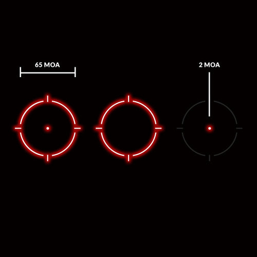 HOLOSUN HS510C MULTI RETICLE - OPEN REFLEX DOT SIGHT - SOLAR PANEL